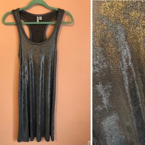 Old Navy Silver Tank Dress, M